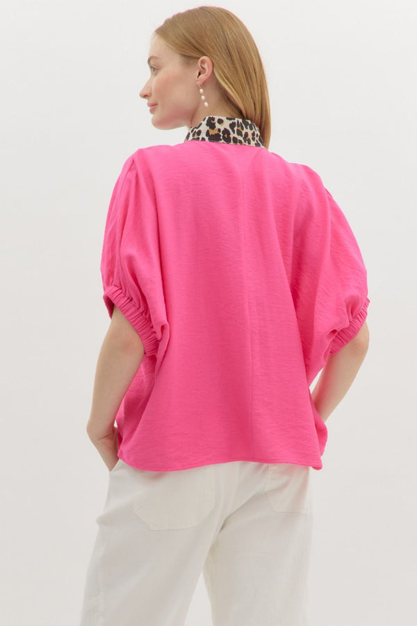 Little Touch of Leopard Top | Regular and Plus