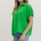 The Easy Everyday Split-Neck Top