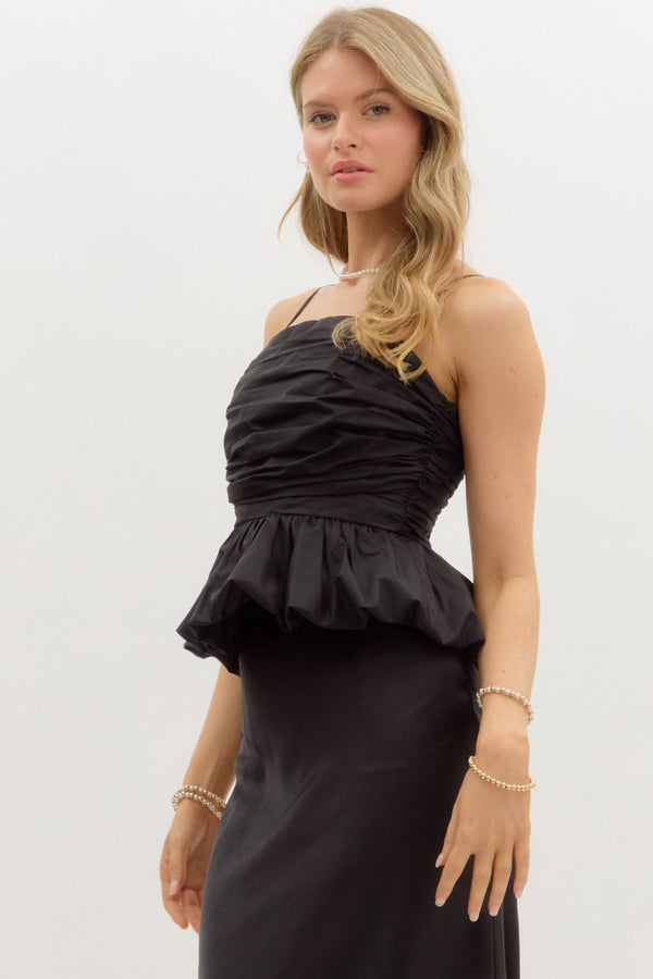 Beauty and Bubbly Top | Black