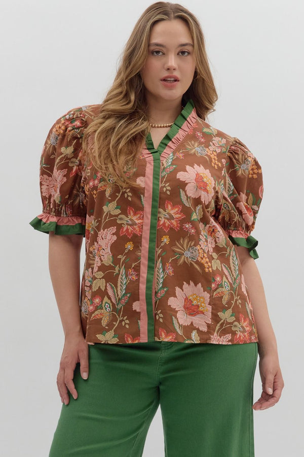 The Botanical Beauty Top | Plus Size