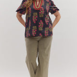 Meadow Bloom Blouse | Plus Size Available