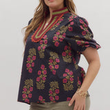 Meadow Bloom Blouse | Plus Size Available