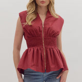 Here I Am Zip Top | Available in Plus Size