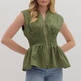 Here I Am Zip Top | Available in Plus Size