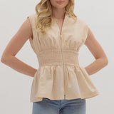 Here I Am Zip Top | Available in Plus Size