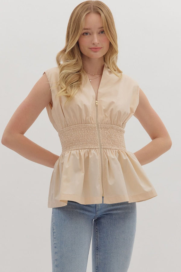 Here I Am Zip Top | Available in Plus Size