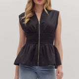 Here I Am Zip Top | Available in Plus Size