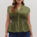 Here I Am Zip Top | Available in Plus Size
