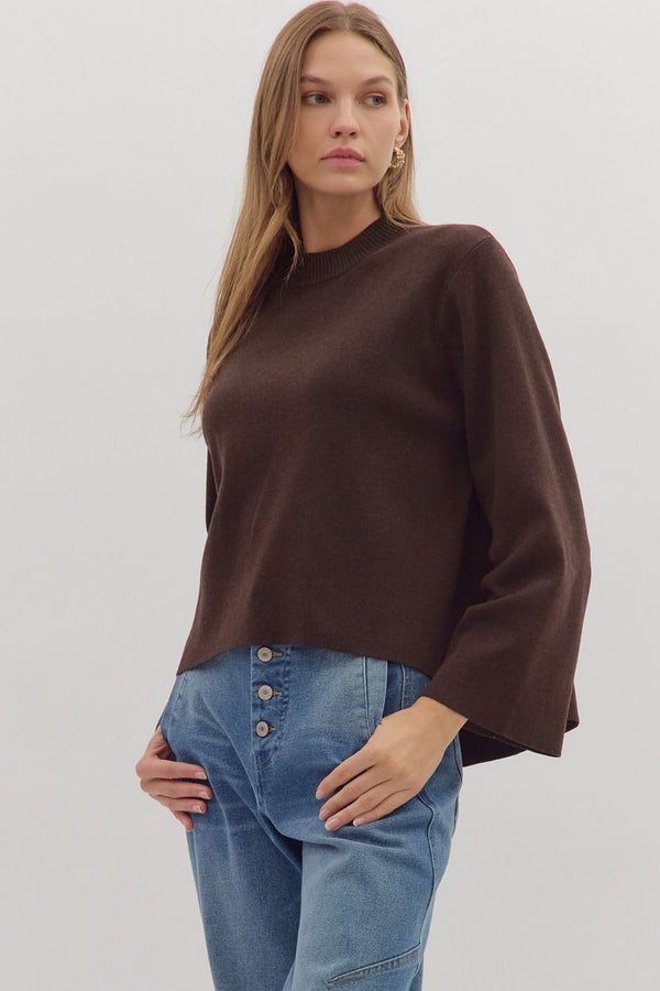 Heading Out Sweater | Espresso