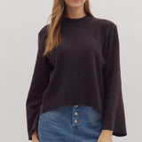 Heading Out Sweater | Black