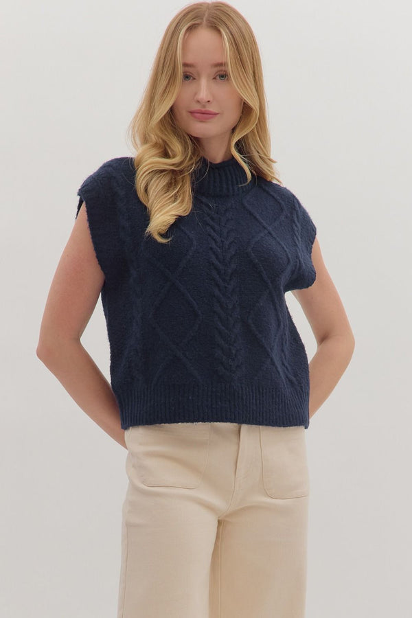 Navy Ways Sweater