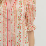 Petal Stripe Top