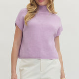 The Sweet & Chic Sweater Tee | Lavender