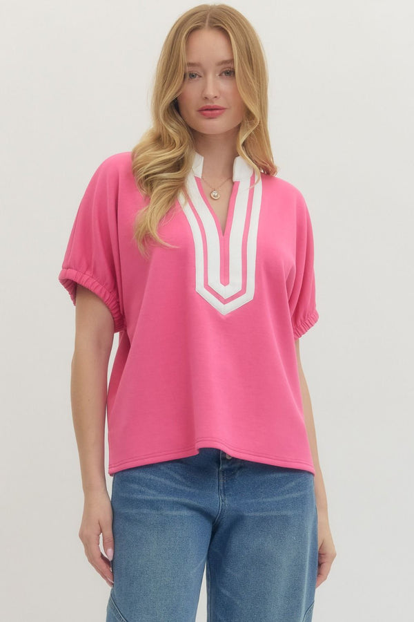 The Effortless Statement Top