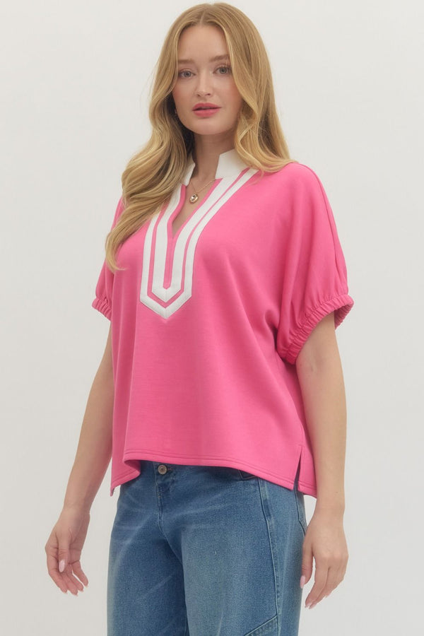 The Effortless Statement Top