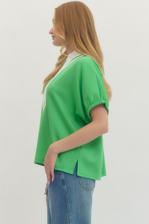 The Effortless Statement Top