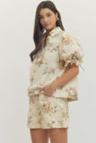 Sweet Magnolia Floral Blouse