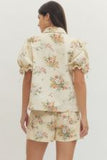 Sweet Magnolia Floral Blouse