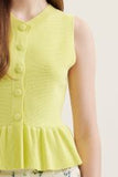 Sunny Side Peplum Tank