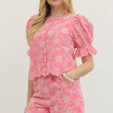 The Sweet Statement Lace Top