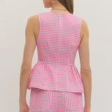 The Picnic Plans Peplum Top