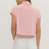 The Pretty Please Polka Dot Top