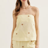 Sunshine and High Tides Polka Dot Set