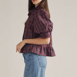 Plaid About You Top