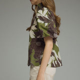 Olive Grove Blooms Top