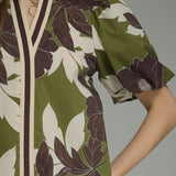Olive Grove Blooms Top