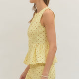 Something To Talk About Polka Dot Top