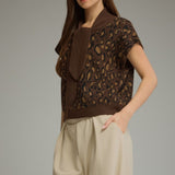 Wild About You Leopard Sweater Top