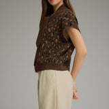 Wild About You Leopard Sweater Top