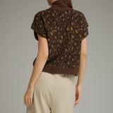 Wild About You Leopard Sweater Top