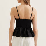 The Château Peplum Top