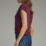 Merlot Moment Lace Top