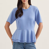 Flirty Flair Peplum Top