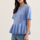 Flirty Flair Peplum Top