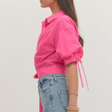 Pink Wrap Top