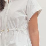 Cinched & Chic Peplum Top