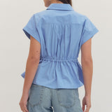 Cinched & Chic Peplum Top