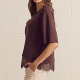 The Poet's Lace Top