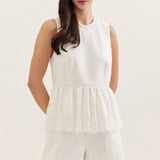 Refined Touch Lace Tank