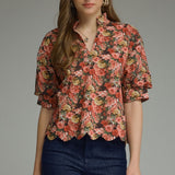 Petals of Autumn Top