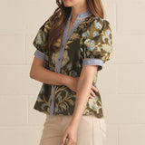 Whispering Willow Top | Olive
