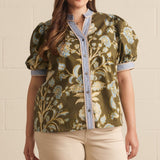 Whispering Willow Top | Olive