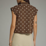 The Dot To Dot Sweater Top