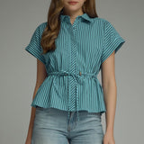 Uptown Stripe Top