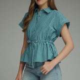 Uptown Stripe Top
