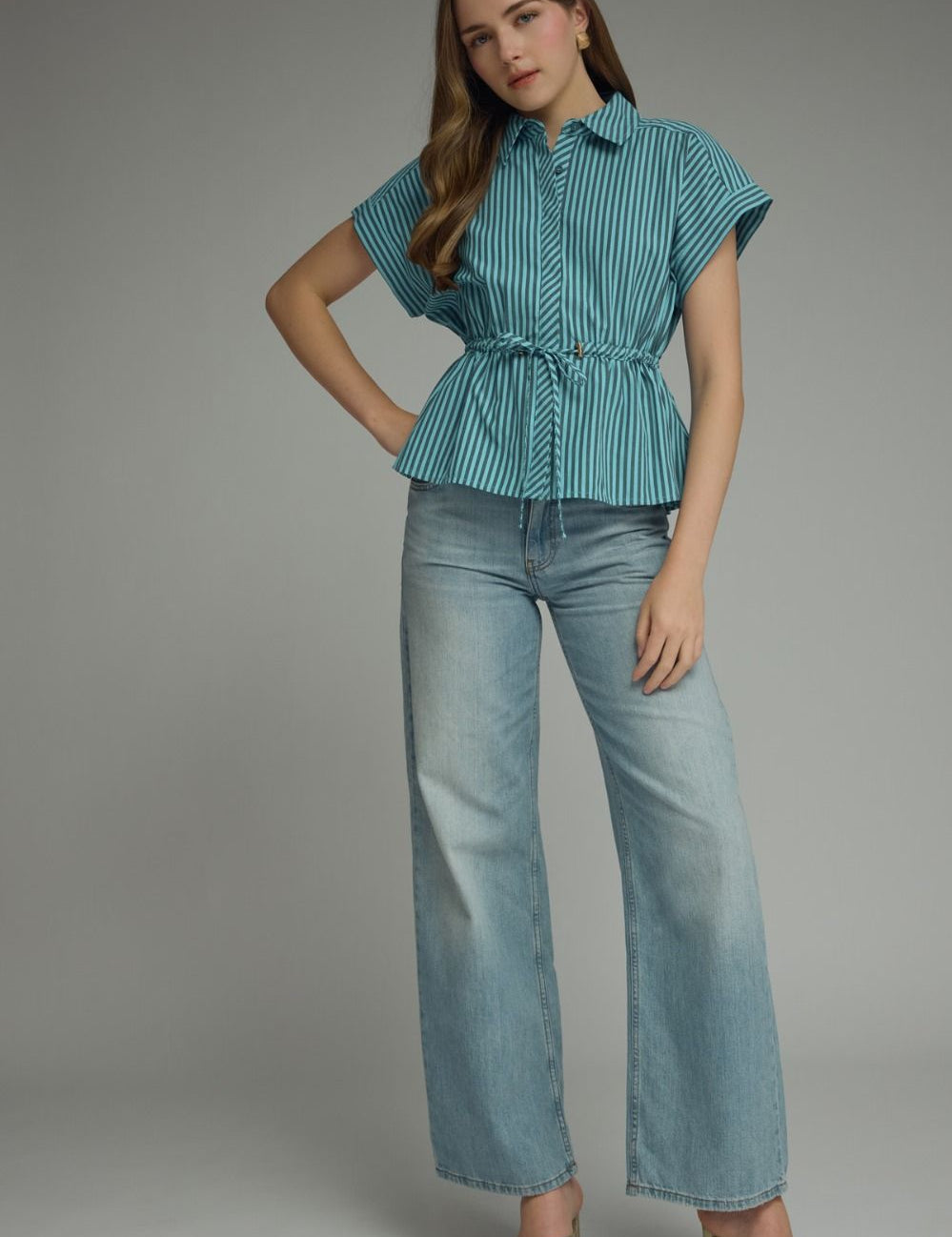 Uptown Stripe Top
